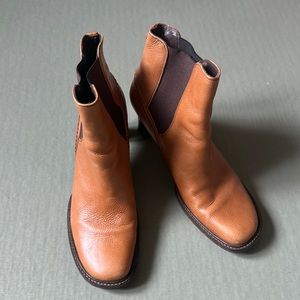 Cole Haan Country Womens High Heeled Boots Size 9 Brown Leather Booties